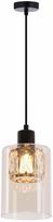 Šviestuvas lubų Candellux Lighting Ducato 31-51578, E27, 1 x 40 W, gintaro sp. / juoda sp.