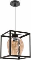 Šviestuvas lubų Candellux Lighting Sater 31-48158, E27, 1 x 40 W, gintaro sp. / juoda sp.