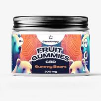 Canntropy vaisiniai CBD guminukai-meškiukai – 300 mg CBD, 60 vnt. × 5 mg, 135 g