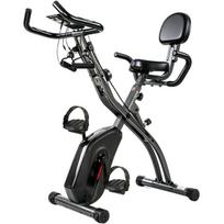 3 viename sulankstomas treniruoklis su LCD monitoriumi 105x53,5x109 cm juodas