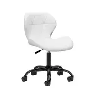 Kosmetologinė meistro kėdė QS-06B, baltos spalvos