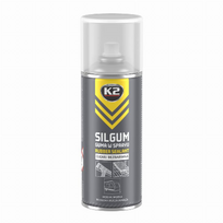 K2 SILGUM ELASTINĖ PURŠKIAMA GUMINĖ DANGA BESPALVĖ 400ML