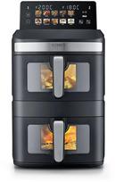 Karšto oro gruzdintuvė Caso AirFry DuoTower, juoda sp., 2800 W, 6.2 l