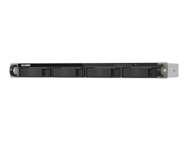 QNAP 4-bay ARM quad-core NAS 10GbE SFP+ and 2.5GbE connectivity | TS-432XEU-4G | Cortex-A57 | 16GB | Black