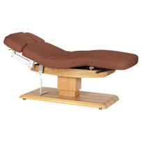 Elektrinė SPA procedūrų lova Sillon Relax su mediniu pagrindu, ruda