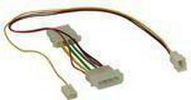 Inline Intos Molex - 3 kontaktų, įvairiaspalvis (33007T)