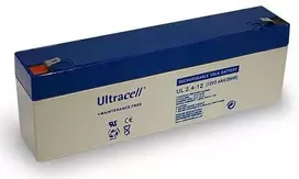 Akumuliatorius Ultracell UL2.4-12 (2.4 Ah, 12V)