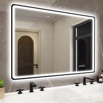 STARLEAD LED vonios veidrodis 100 × 70 cm su Bluetooth ir apsauga nuo rasojimo