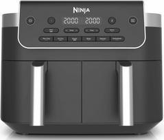 Karšto oro gruzdintuvė Ninja Foodi Dual Zone DZ801EU, juoda sp., 2470 W, 7.6 l
