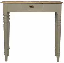 Artisan Furniture Rankomis dažytas mango medienos rašomasis stalas su stalčiumi