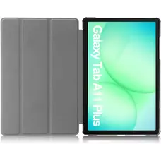 Planšetinio kompiuterio dėklas Strado-Tech, skirtas Samsung Galaxy Tab A11+ Plus 10.9 2025 / A9 Plus – apsauginis su stovu, prieiga prie prievadų ir mygtukų