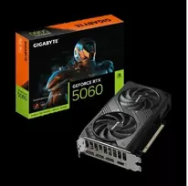 GIGABYTE GeForce RTX 5060 WINDFORCE MAX OC V2 8G vaizdo plokštė – 8GB GDDR7, 128bit, PCI-E 5.0, 2512MHz branduolio taktinis dažnis, 3 x DP, 1 x HDMI, NVIDIA DLSS 4, GV-N5060WF2MAX OCV2-8GD, GeForce RTX 5060, 8GB, GDDR7, 128 bit, 7680 x 4320 taškų, PCI Express 5.0