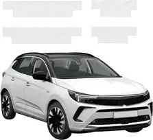 GrizzGlass bespalvė techninė HeavyDuty Clear danga slenksčiams, skirti Opel Grandland (2021-2024) [4w1] (GRZ20803)