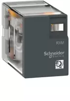 Schneider Miniatiūrinė kištukinė relė Harmony 3A 4CO be LED diodo 24V AC (RXM4LB1B7)