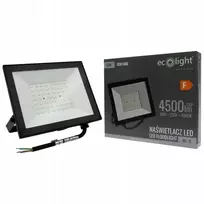 Prožektorius Ecolight LED projektorius NL-3 50W 4500lm 4000K juodas IP65 (EC61466)