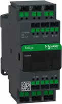 Schneider Tesys Deca kontaktorius 3P (3NO) AC-3/3e 440V 18A 24V DC ritė snap-in gnybtai (LC1D18ABD)