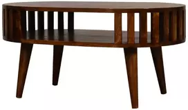 Artisan Furniture Ariella mango medienos kavos staliukas, kaštono atspalvio