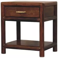 Artisan Furniture Regency mango medienos naktinis staliukas, kaštono atspalvio