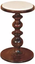 Artisan Furniture Bellmont šoninis staliukas su marmuriniu stalviršiu