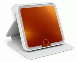 Kosmetinis veidrodėlis su LED apšvietimu
