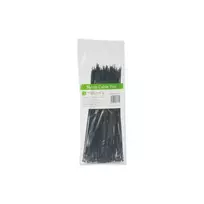 Nylon cable ties 200 x 2.5mm 100pcs black