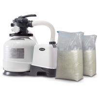 Smėlio filtravimo siurblys Intex 26648 10 500 l/val. su 50 kg smėlio