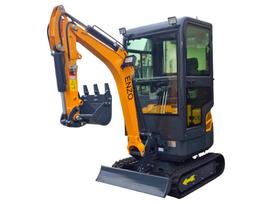 Mini ekskavatorius ENZO HT-18, Kubota D722, 10,2 kW – su kabina