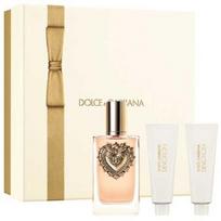 Devotion Dárková sada EDP 100 ml, sprchový gel 50 ml a tělové mléko 50 ml