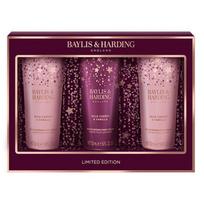 Wild Cherry & Vanilla Hand Care Set - Dárková sada krémů na ruce ( 3 ks )