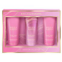 Jojoba, Vanilla & Almond Oil Trio - Dárková sada krémů na ruce ( 3 ks )
