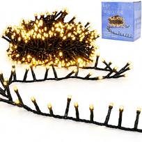 Kalėdų Eglutės Lemputės, šviesos Grandinė, 1000 Led, Laikmatis, Natūraliai Balta, „luca“