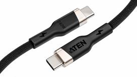 Aten 240W USB-C to USB-C Braided Charging, KAPATN2L_3102P240