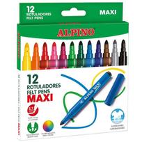 Flomasteriai ALPINO Maxi 12sp, FLMAPV1AAR000006N