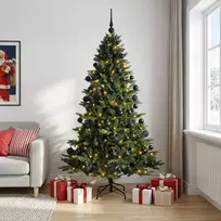 Dirbtinė kalėdinė eglutė su rutuliuku 240 cm 300 LED