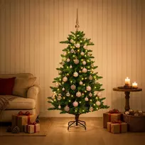 Dirbtinė Kalėdų eglutė su burbulais 150 cm 150 LED Šilta balta