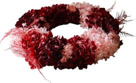 Botane Vainikas Burgundy Bloom Wreath 40 cm