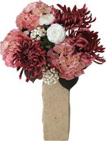 Botane Dirbtinių gėlių puokštė Rose Reverie