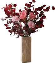 Botane Dirbtinių gėlių puokštė Burgundy Blush