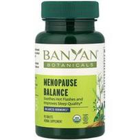 Banyan Botanicals, Menopauzės balansas, 90 tablečių