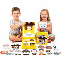 CLASSIC WORLD Magnetinė dėlionė Fashion Photos Boys 32 vnt.