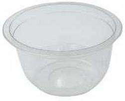 Multi Plastikinė apvali stiklinė 200 ml Ø95xH53mm RAPET PET skaidri, 50 vnt./pak. – (50 vnt.)