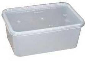 Multi Plastikinis padėklas 1000 ml 120x175x70 mm permatomas makaronų padėklas su dangteliu, 250 vnt./dėžėje