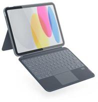 EPICO Keyboard with case for Apple iPad 10,2" - Juodas/pilkas