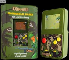 Commando Capcom Retro Arcade Kolorowy Ekran Mini Gra / Commando Handheld Game / 320182 (SB12130) | SB12130 | 5060767271247