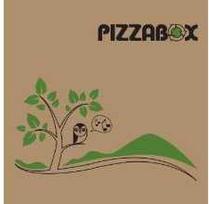 Multi Picos dėžutė TWK/242/E Model C I29xP29xA3 cm ruda su spauda Pizzabox, 100 vnt./kartone