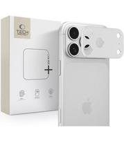 Sidabrinės spalvos kameros apsauga Apple iPhone 18 Pro Max telefonui "Tech-Protect CamAlloy Fit+"