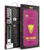 Juodas apsauginis grūdintas stiklas Samsung Galaxy S25 Ultra telefonui "OG 6D Premium Glass"