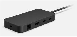 Microsoft Surface USB4 Dock prijungimo stotis 100 W, juoda