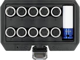 Yato Lizdų rinkinys YT-060396, 11, CrMo, CrV, 1/2" (12.7 mm), Toyota, varžtams tvirtinti