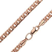 Auksinė grandinėlė moterims "Double Curb" Brasco 63300, 55
